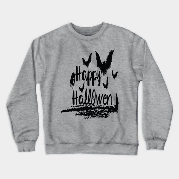 Happy Halloween holiday Crewneck Sweatshirt by CindyS